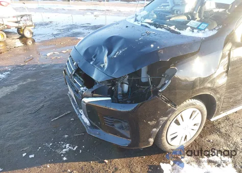 2024 Mitsubishi Mirage Es из США, поврежденный, VIN ML32AUHJ6RH015498